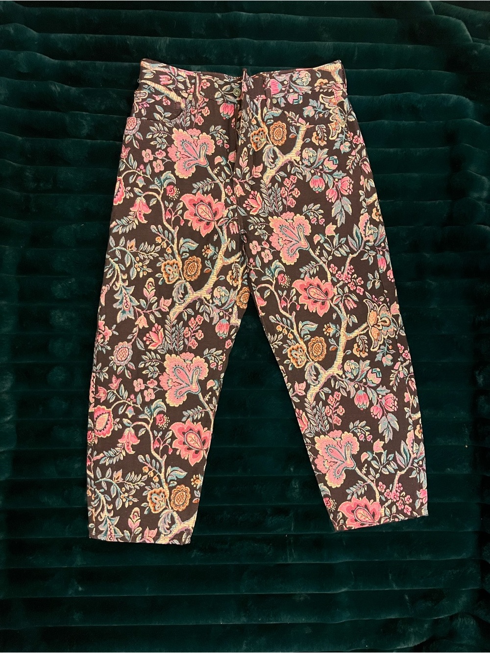 Levi’s X Free People Floral Print Cropped Pants